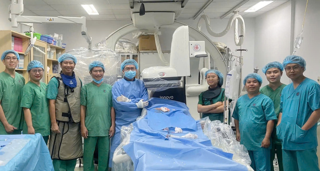 Bệnh viện Đa khoa TP Cần Thơ: Can thiệp thành công 2 trường hợp tim bẩm sinh bằng kỹ thuật đóng thông liên nhĩ bằng dụng cụ Bệnh viện Đa khoa TP Cần Thơ: Can thiệp thành công 2 trường hợp tim bẩm sinh bằng kỹ thuật đóng thông liên nhĩ bằng dụng cụ