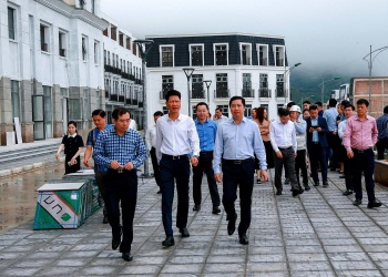 Lào Cai: Thường trực Tỉnh ủy kiểm tra một số dự án tại phường Sa Pa