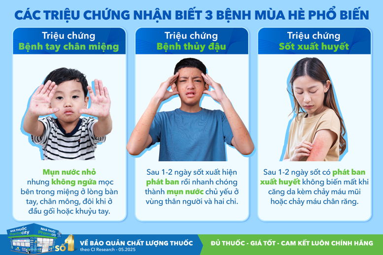 Trận chiến với bệnh truyền nhiễm mùa hè: Những điều cần lưu ý