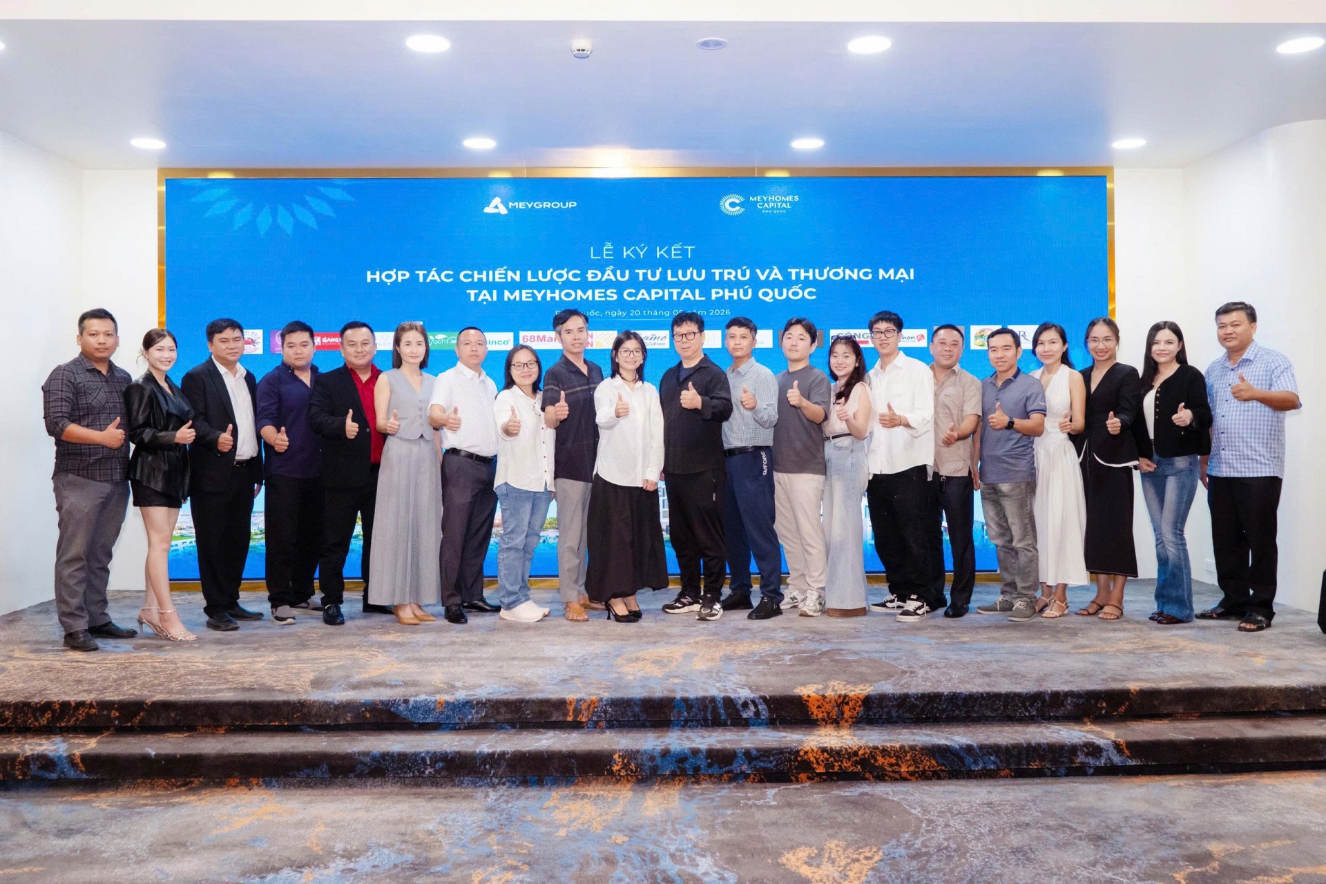 Meyhomes Capital Phú Quốc ký kết hợp tác chiến lược đầu tư lưu trú và thương mại