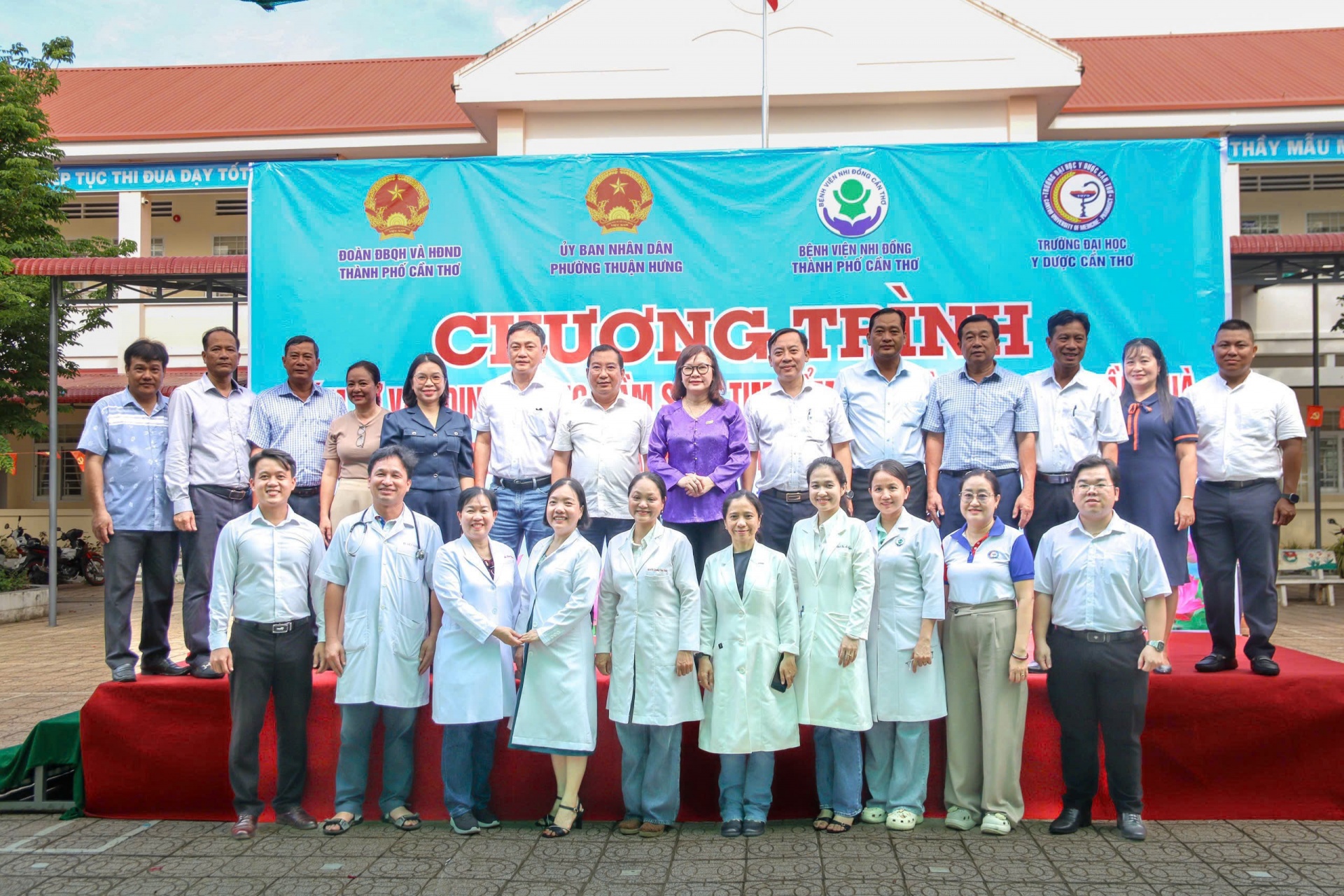 Hơn 300 trẻ em khó khăn ở Cần Thơ được khám, tầm soát tim bẩm sinh