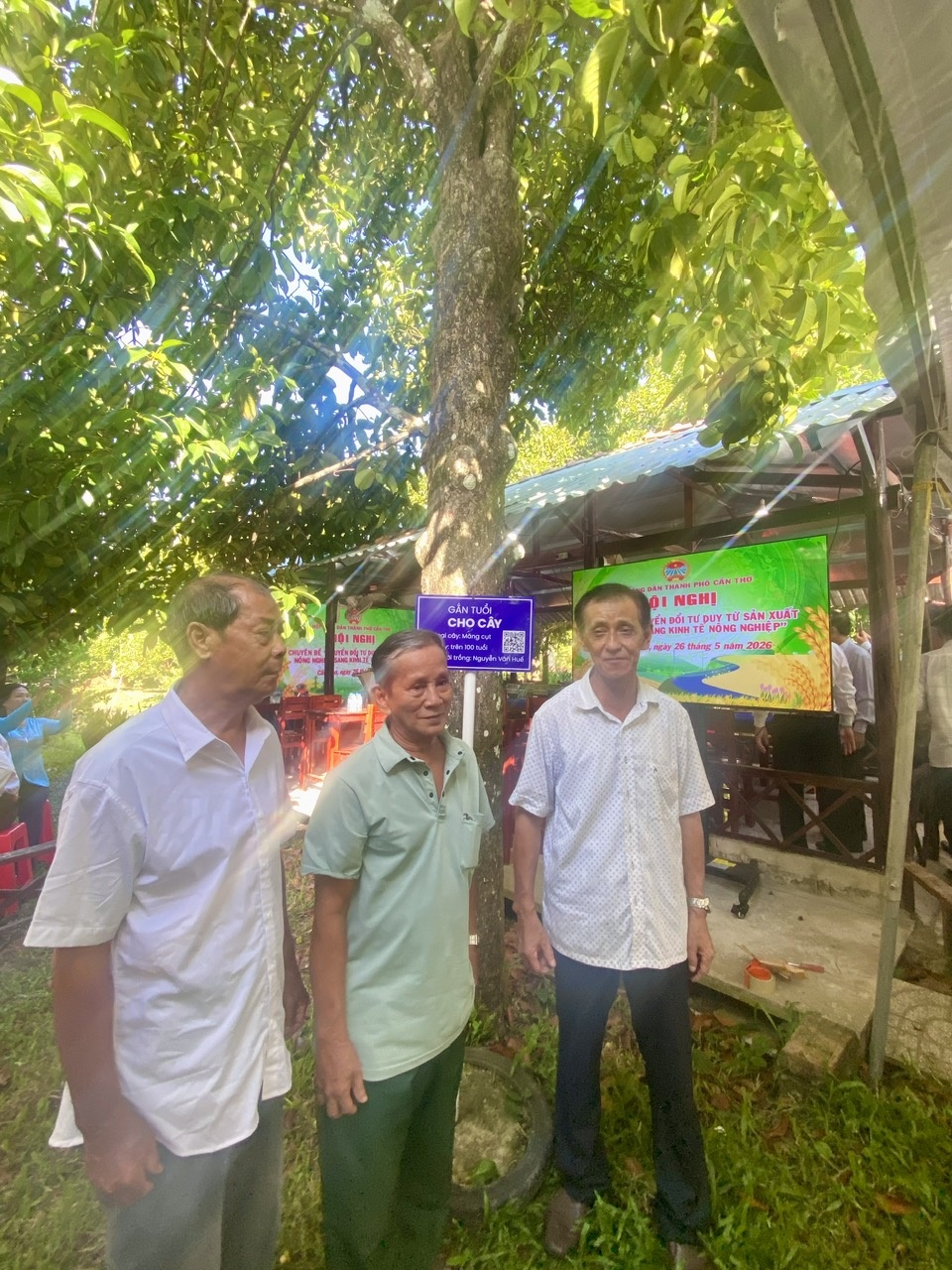 Dưới tán măng cụt 100 năm tuổi:  Bàn chuyện Chuyển đổi tư duy từ sản xuất nông nghiệp sang kinh tế nông nghiệp