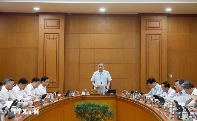 Kết luận của Tổng Bí thư, Chủ tịch nước tại cuộc họp cho chủ trương về công tác nghiên cứu khoa học cơ bản
