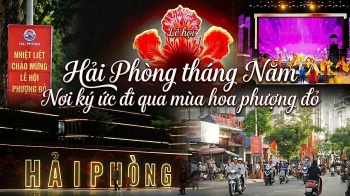 Đêm Hải Phòng 13/5: Khi sắc đỏ lịch sử hòa vào nhịp đập thời thượng của thành phố cảng
