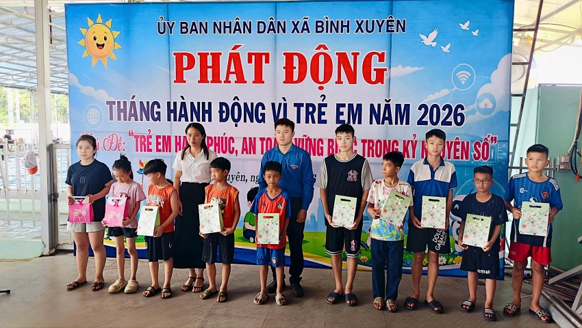 Bình Xuyên (Phú Thọ) chăm lo trẻ em, chủ động phòng chống đuối nước dịp hè