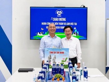 lanh dao tinh tay ninh lam viec voi vinamilk thuc day mo rong san xuat gan voi phat trien ben vung