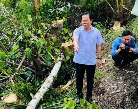 Cần Thơ tăng cường ứng phó trước diễn biến phức tạp của sạt lở