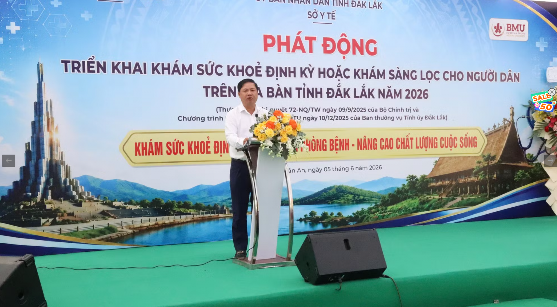 Chung tay vì sức khỏe cộng đồng: Đắk Lắk triển khai tháng cao điểm khám sức khỏe