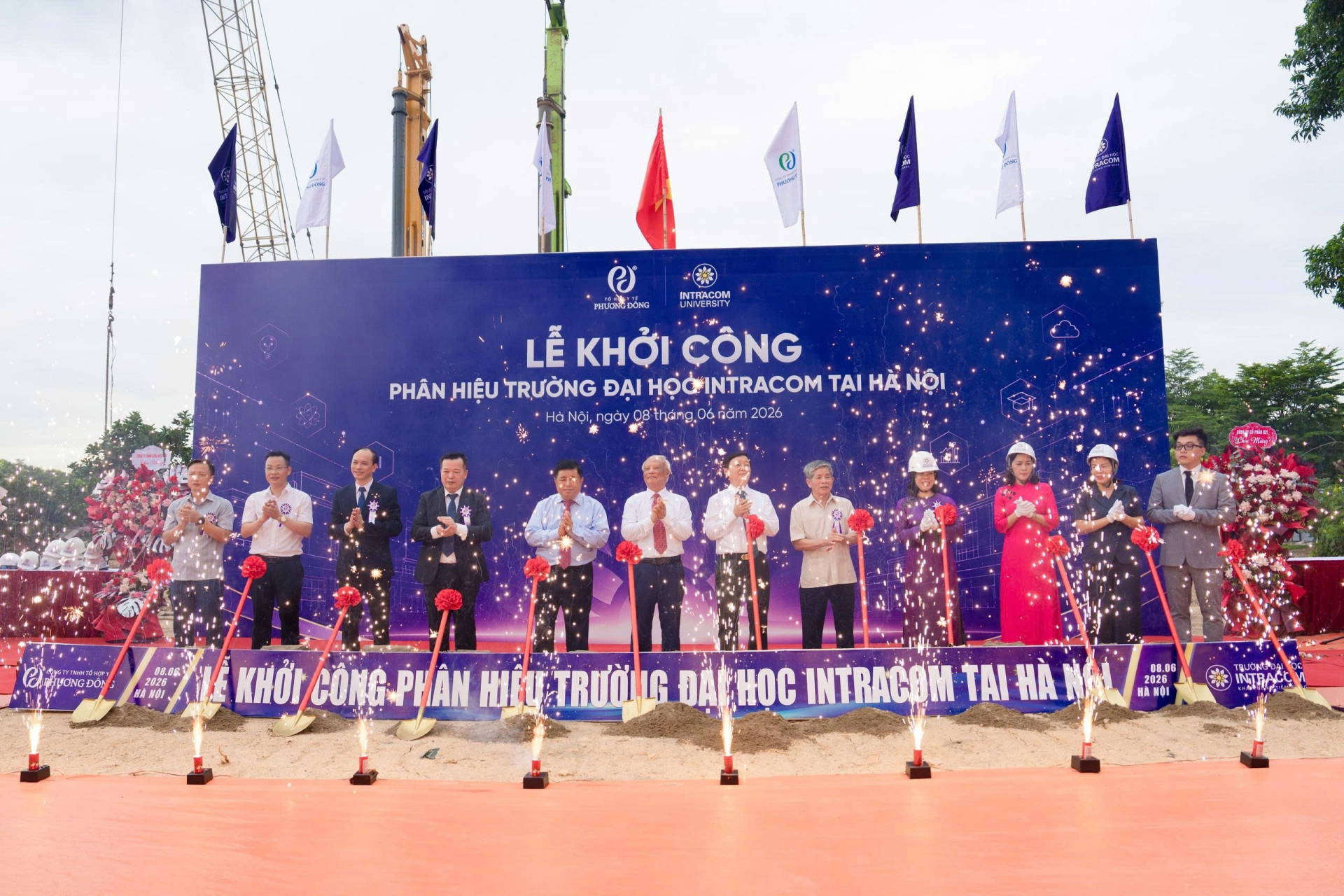 Trường Đại học Intracom khởi công phân hiệu mới tại Hà Nội Trường Đại học Intracom khởi công phân hiệu mới tại Hà Nội