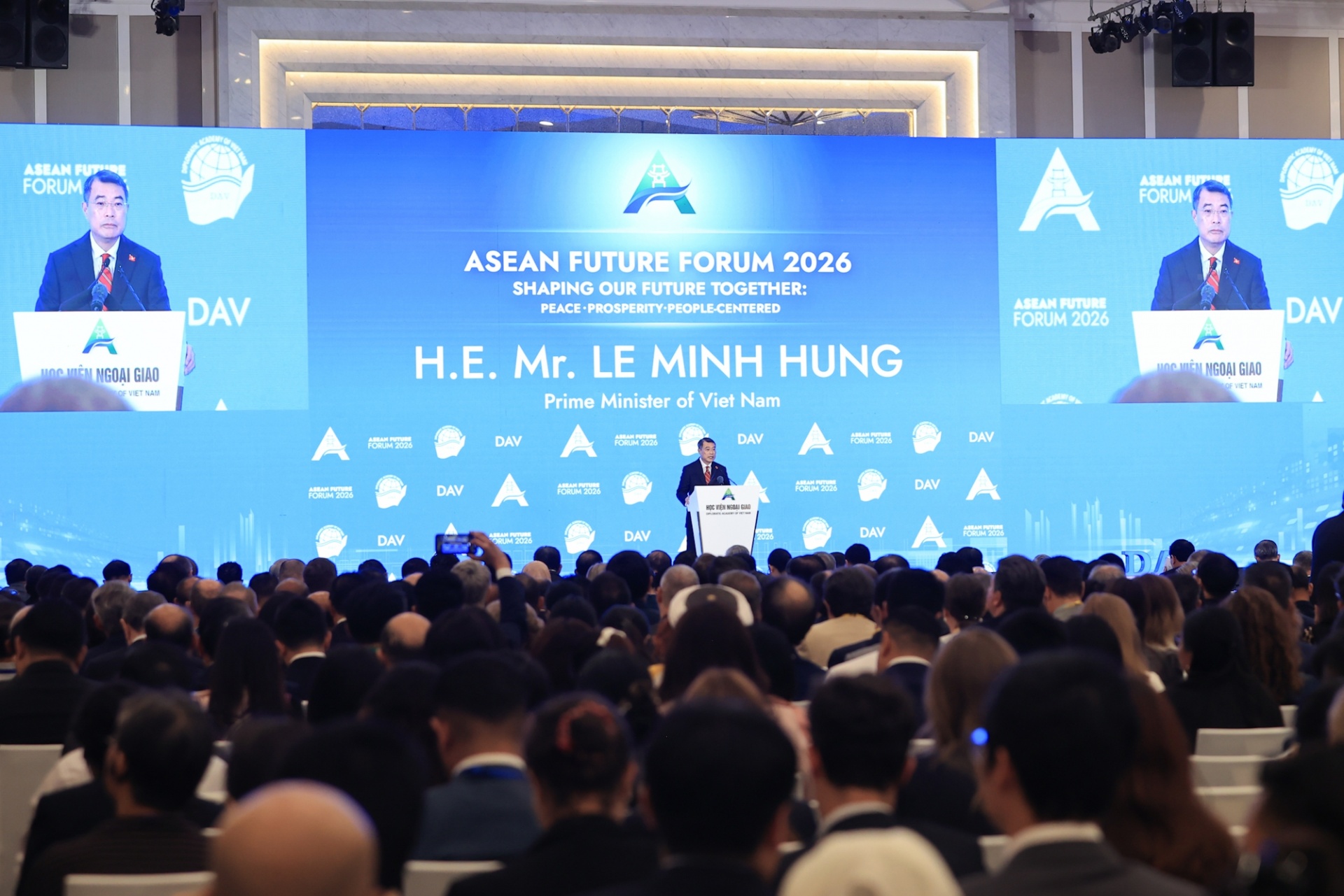 Thủ tướng nêu rõ, Diễn đàn Tương lai ASEAN 2026 mang ý nghĩa đặc biệt quan trọng - Ảnh: VGP Thủ tướng nêu rõ, Diễn đàn Tương lai ASEAN 2026 mang ý nghĩa đặc biệt quan trọng - Ảnh: VGP