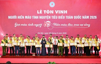 Tôn vinh 100 người hiến máu tình nguyện tiêu biểu năm 2026