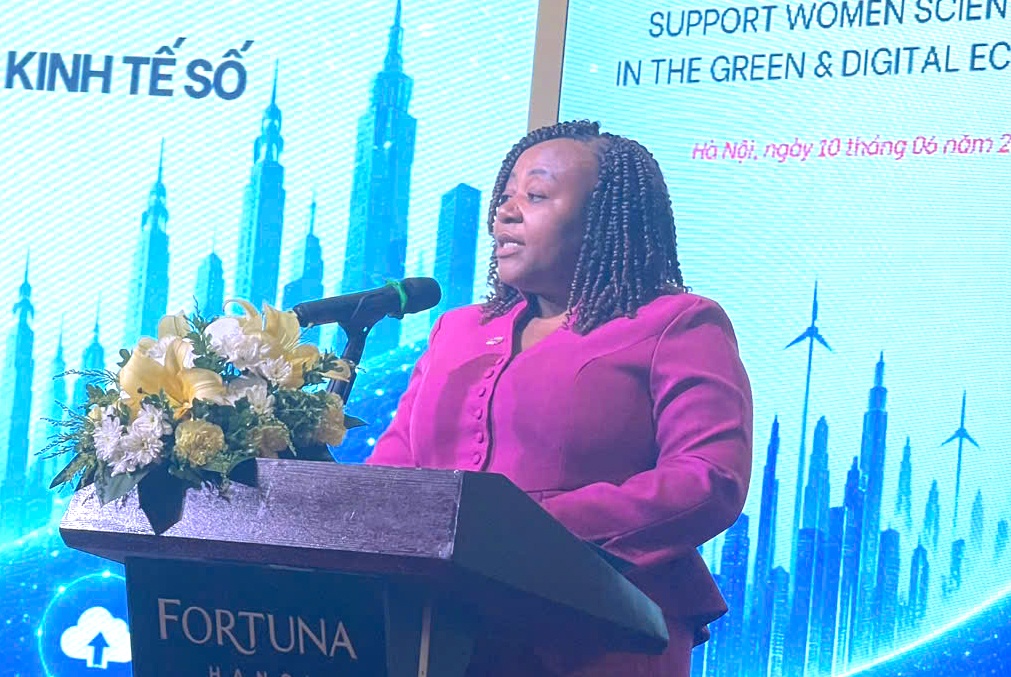 bà Caroline Nyamayemombe, Trưởng Đại diện UN Women tại Việt Nam bà Caroline Nyamayemombe, Trưởng Đại diện UN Women tại Việt Nam