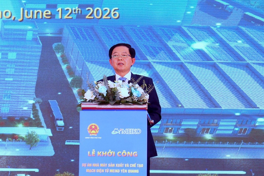 Phú Thọ: Kiến tạo tương lai xanh từ dự án vi mạch công nghệ cao Meiko Yên Quang