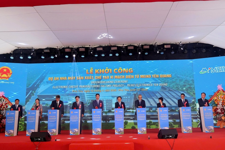 Phú Thọ: Kiến tạo tương lai xanh từ dự án vi mạch công nghệ cao Meiko Yên Quang