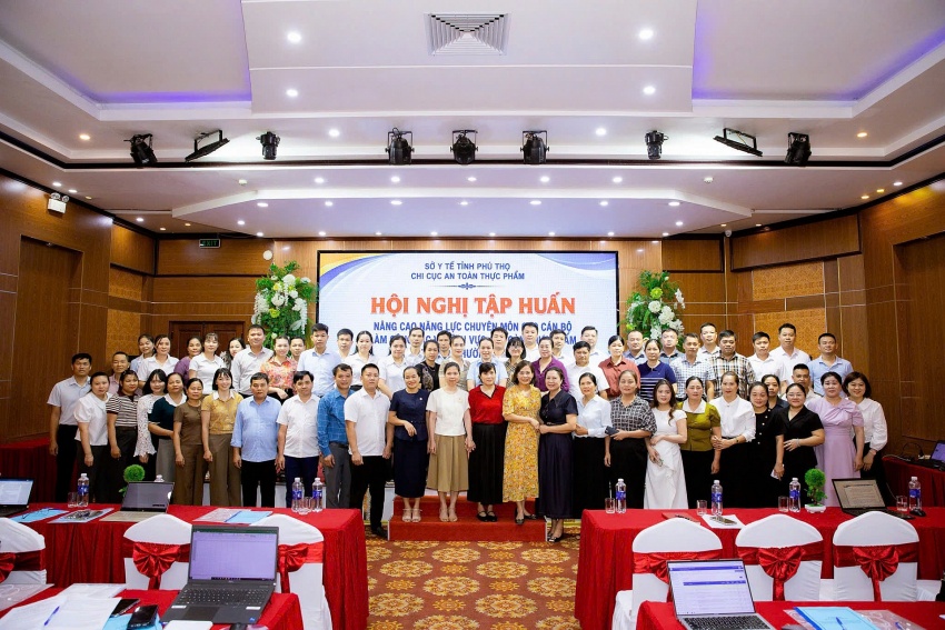Phú Thọ: Tập huấn nâng cao năng lực quản lý an toàn thực phẩm cho cán bộ cấp xã, phường Phú Thọ: Tập huấn nâng cao năng lực quản lý an toàn thực phẩm cho cán bộ cấp xã, phường