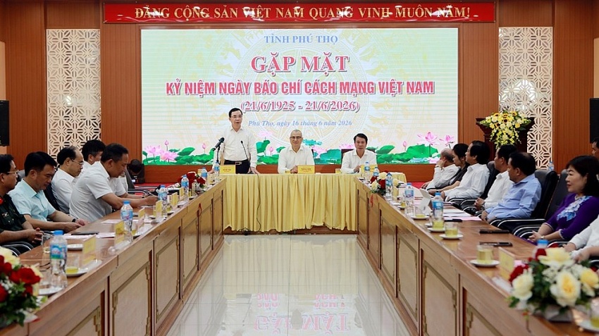 Phú Thọ: Lãnh đạo tỉnh gặp mặt các cơ quan báo chí nhân dịp kỉ niệm 101 năm ngày báo chí cách mạng Việt Nam
