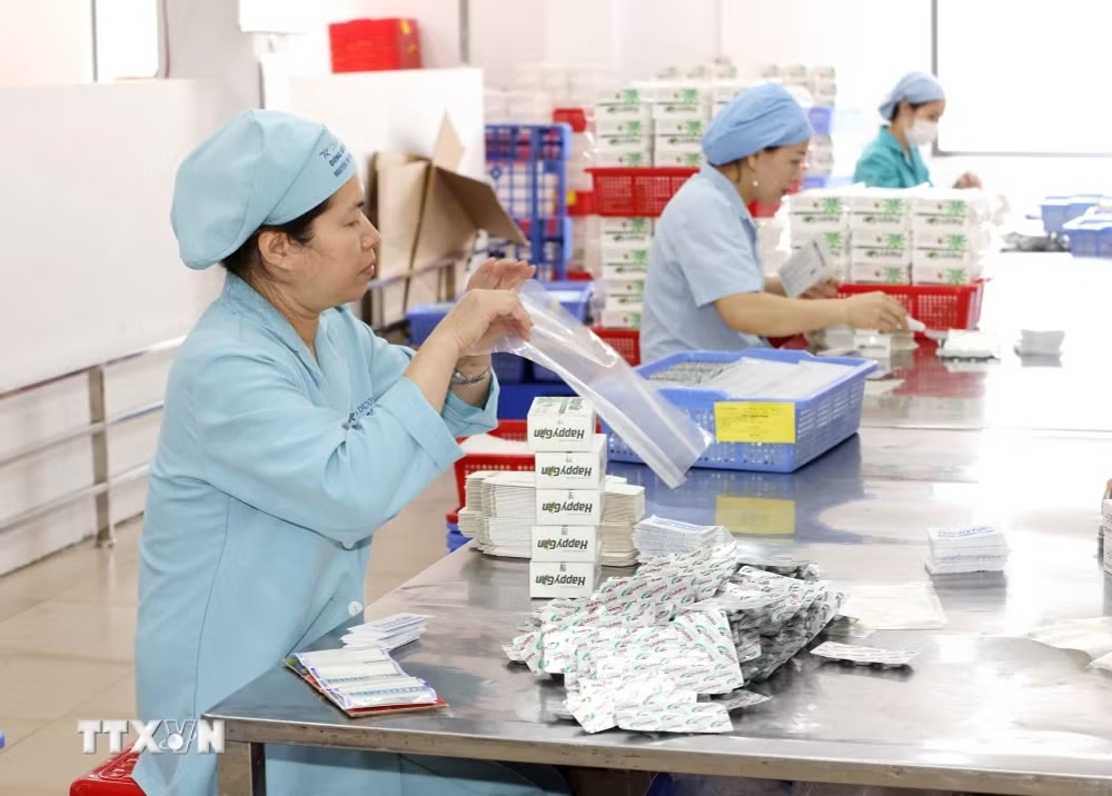   Lao động nữ. (Nguồn: TTXVN)