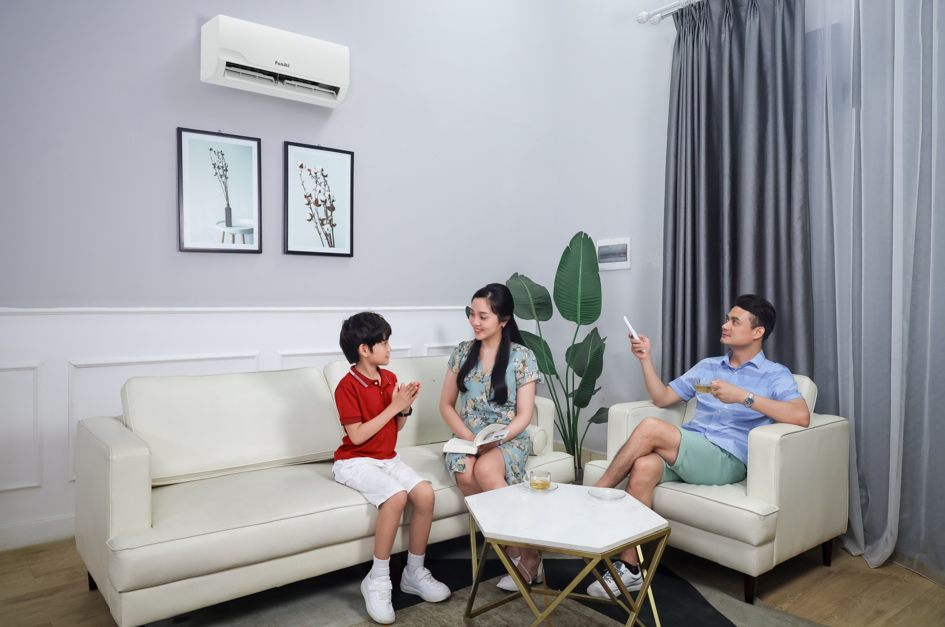 Điều hòa Funiki Power AI 2026 đạt nhãn năng lượng 5 sao, hoạt động ổn định từ 80V đến 265V