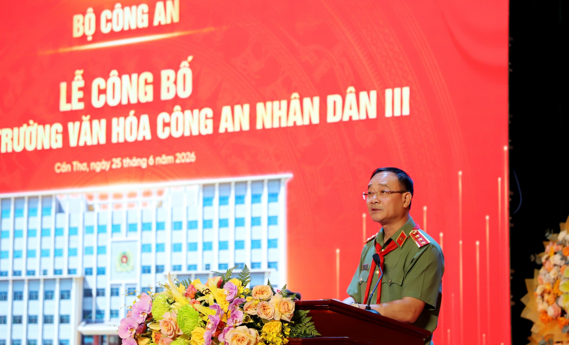 Bộ Công an công bố thành lập Trường Văn hóa CAND III tại Cần Thơ