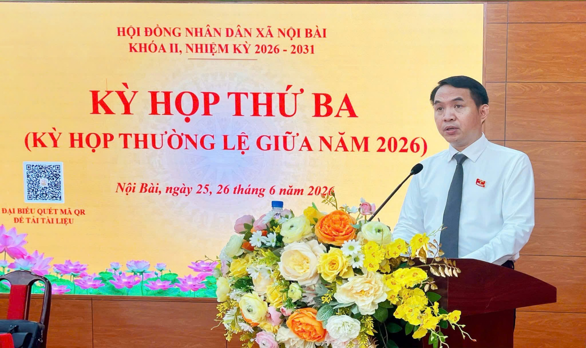 HĐND xã Nội Bài (TP Hà Nội) họp kỳ thứ ba với định hướng phát triển bền vững