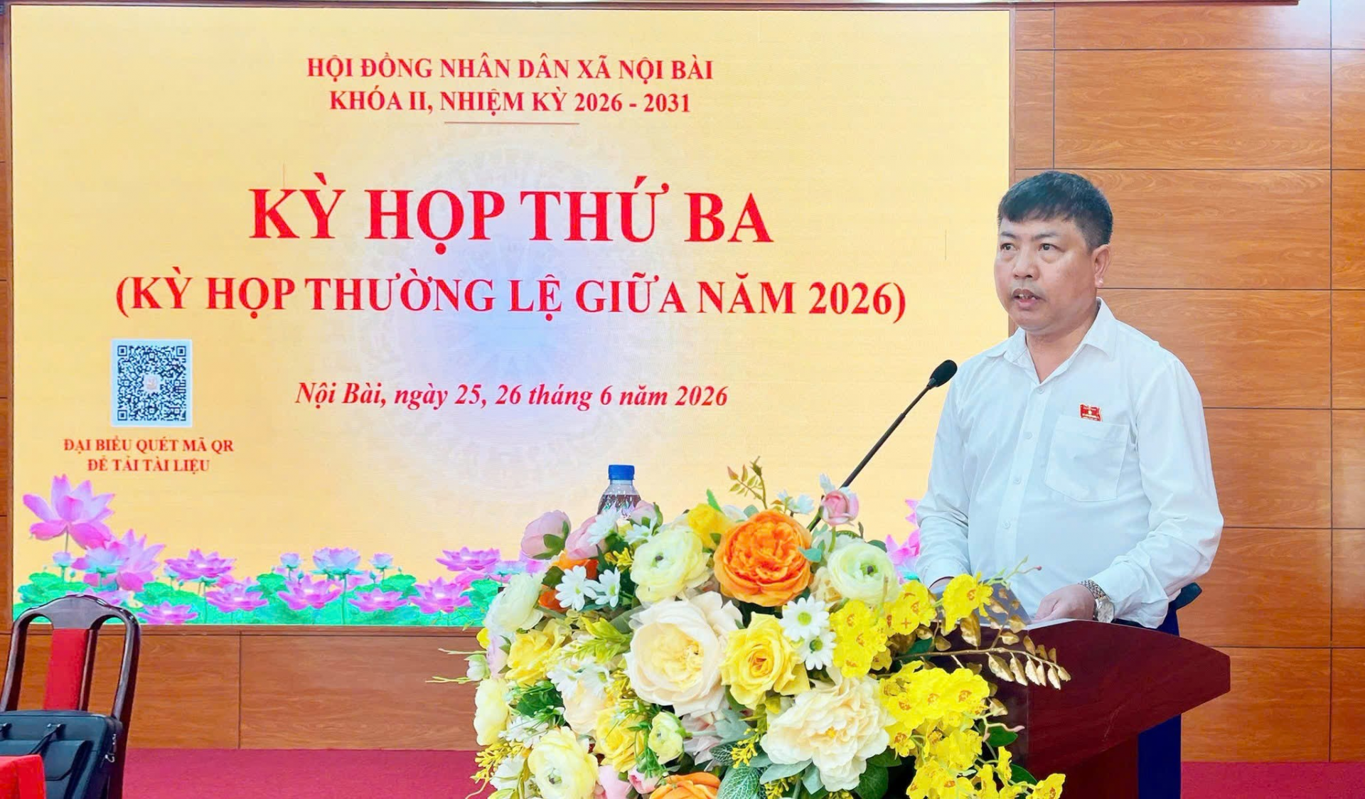 HĐND xã Nội Bài (TP Hà Nội) họp kỳ thứ ba với định hướng phát triển bền vững