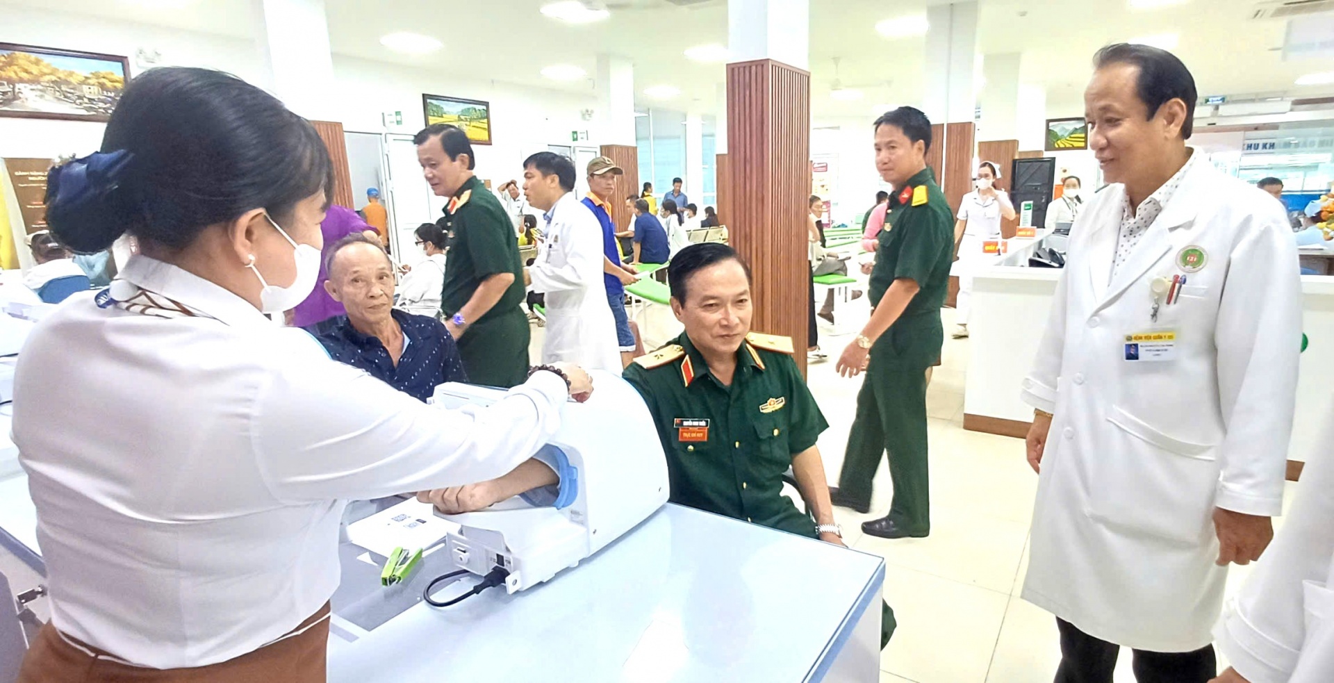 Xây dựng Bệnh viện Quân y 121 ngày càng khang trang, hiện đại