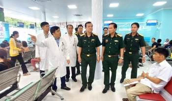 Xây dựng Bệnh viện Quân y 121 ngày càng khang trang, hiện đại