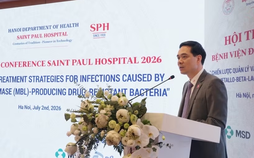 Tiến sỹ Nguyễn Đức Long - Giám đốc Bệnh viện Đa khoa Xanh Pôn. (Ảnh: PV/Vietnam+) Tiến sỹ Nguyễn Đức Long - Giám đốc Bệnh viện Đa khoa Xanh Pôn. (Ảnh: PV/Vietnam+)