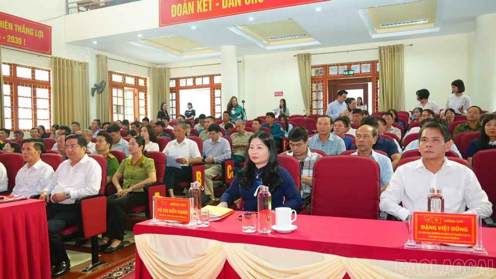 Ông Cấn Xuân Trọng giữ chức Phó Chủ tịch UBND phường Sa Pa