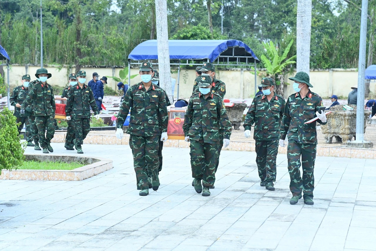 Cần Thơ: Lấy 1.324 mẫu hài cốt liệt sĩ chưa có thông tin
