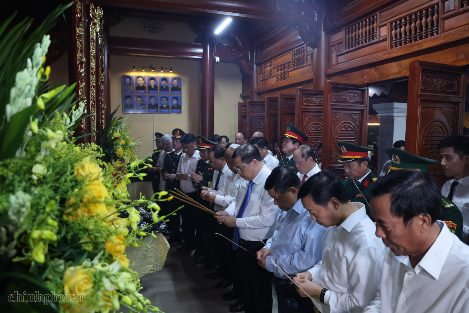 Tri ân các liệt sĩ Đại đội Pháo binh 45 tại 