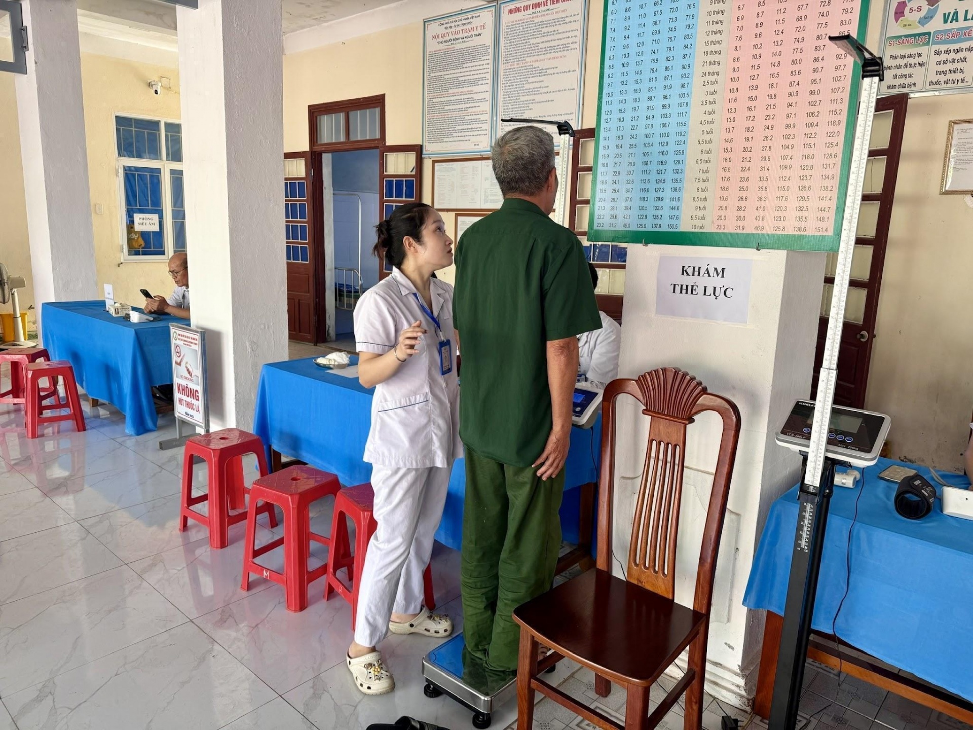 Xã Trung Thuần (Quảng Trị): 463 người có công được khám sức khỏe định kỳ Xã Trung Thuần (Quảng Trị): 463 người có công được khám sức khỏe định kỳ