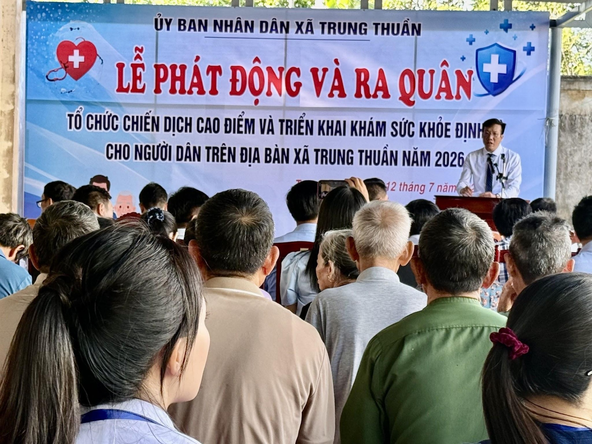 Xã Trung Thuần (Quảng Trị): 463 người có công được khám sức khỏe định kỳ Xã Trung Thuần (Quảng Trị): 463 người có công được khám sức khỏe định kỳ