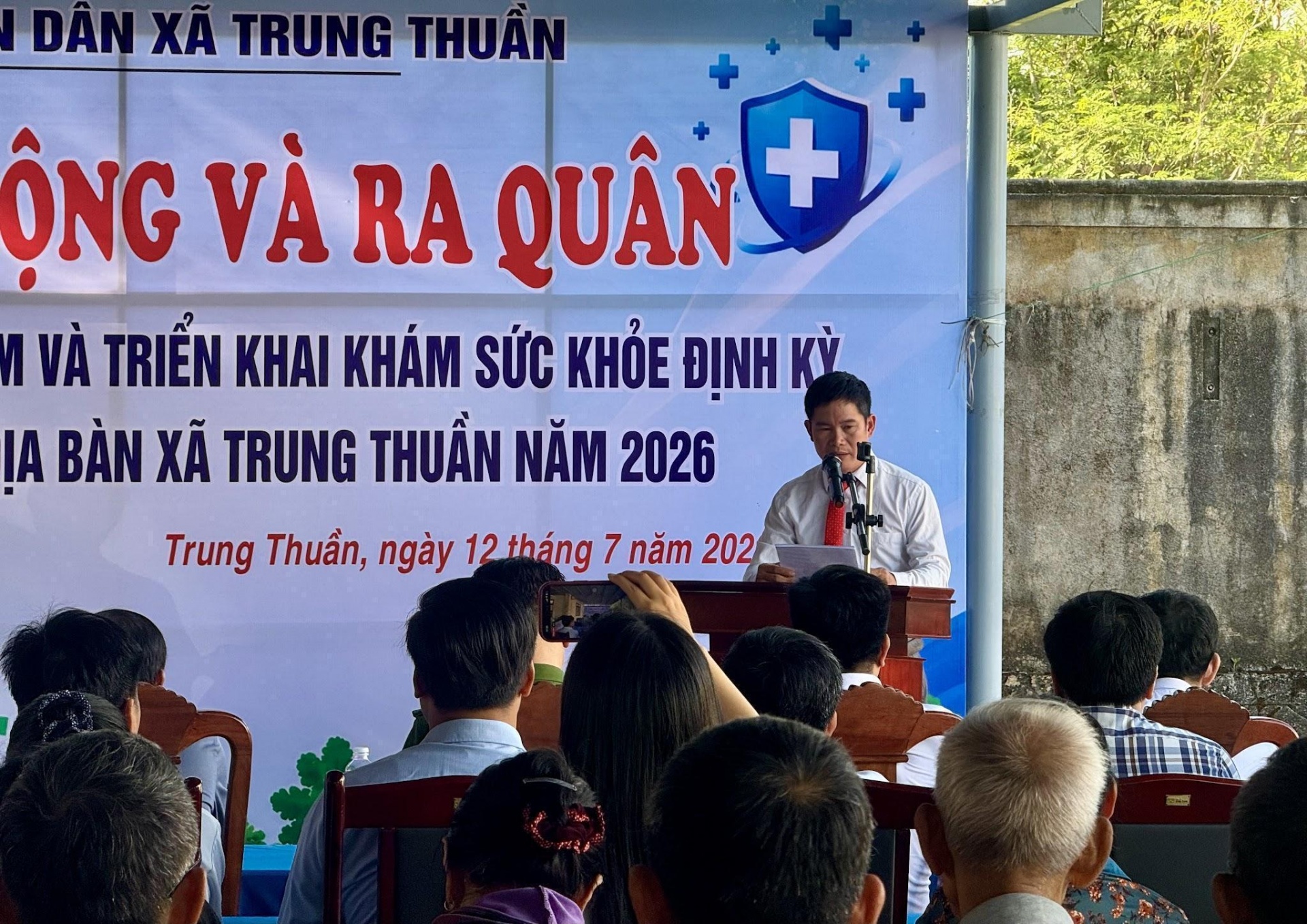 Xã Trung Thuần (Quảng Trị): 463 người có công được khám sức khỏe định kỳ Xã Trung Thuần (Quảng Trị): 463 người có công được khám sức khỏe định kỳ