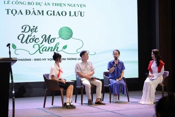 “Dệt ước mơ xanh” - Dự án thiện nguyện kết nối trẻ em với nghệ thuật tái chế