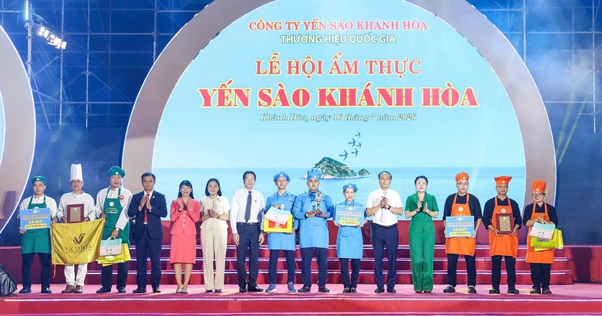 22 đội thi đến từ các resort và khách sạn 4 sao, 5 sao tham gia Cuộc thi “Tinh hoa Ẩm thực Yến sào Khánh Hòa 2026”