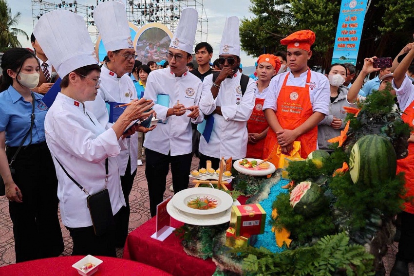 22 đội thi đến từ các resort và khách sạn 4 sao, 5 sao tham gia Cuộc thi “Tinh hoa Ẩm thực Yến sào Khánh Hòa 2026”