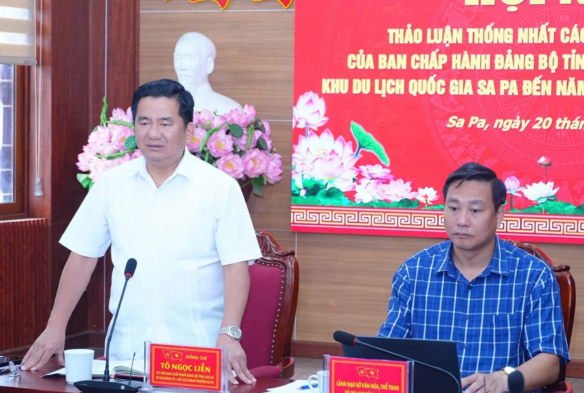 Lào Cai: Thống nhất các nội dung chiến lược phát triển Khu du lịch Quốc gia Sa Pa đến năm 2030, tầm nhìn đến năm 2050 Lào Cai: Thống nhất các nội dung chiến lược phát triển Khu du lịch Quốc gia Sa Pa đến năm 2030, tầm nhìn đến năm 2050