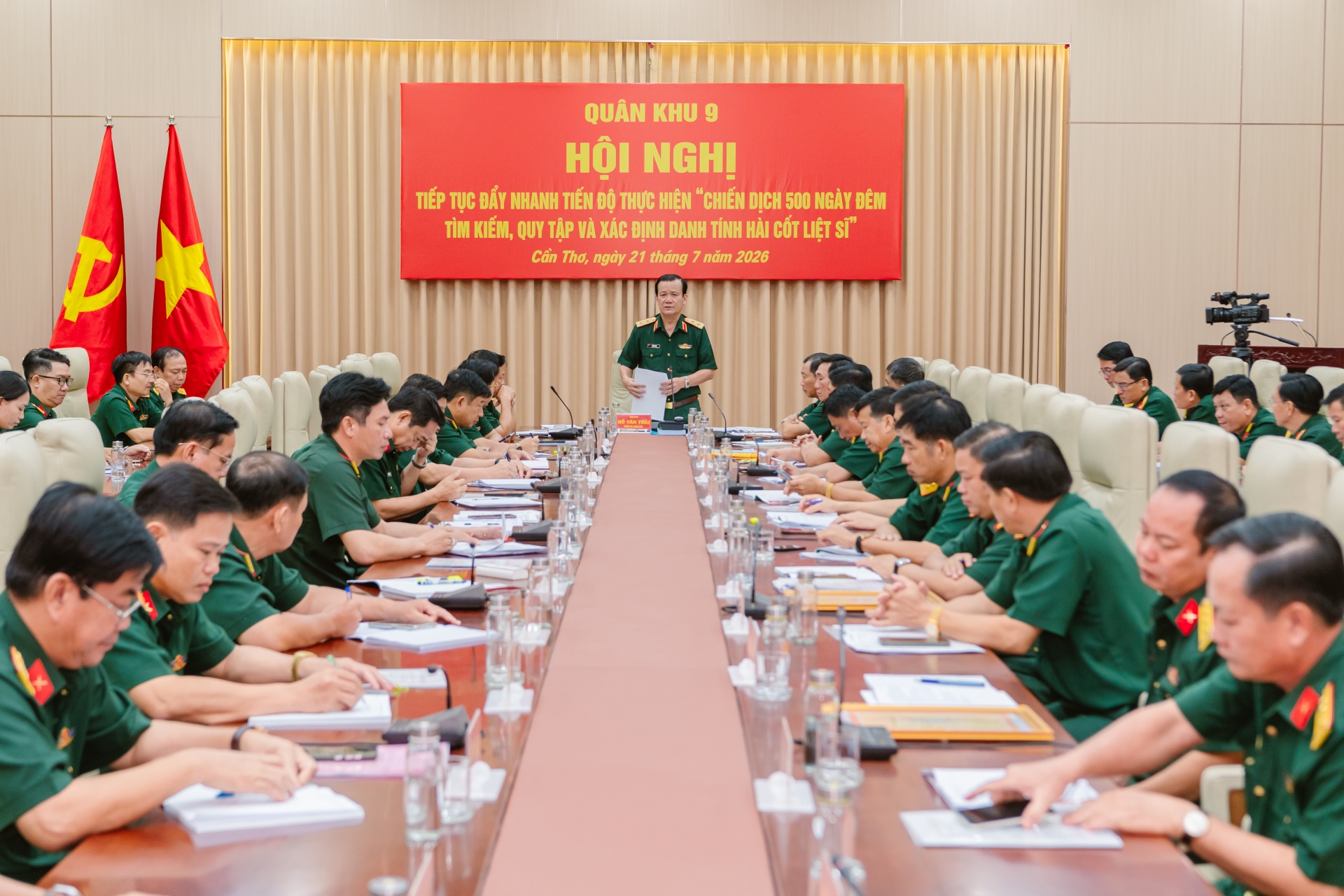 Quân khu 9 đẩy nhanh tiến độ thực hiện chiến dịch 500 ngày đêm