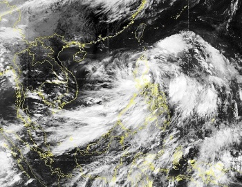 Biển Đông đón bão vào cuối tuần này