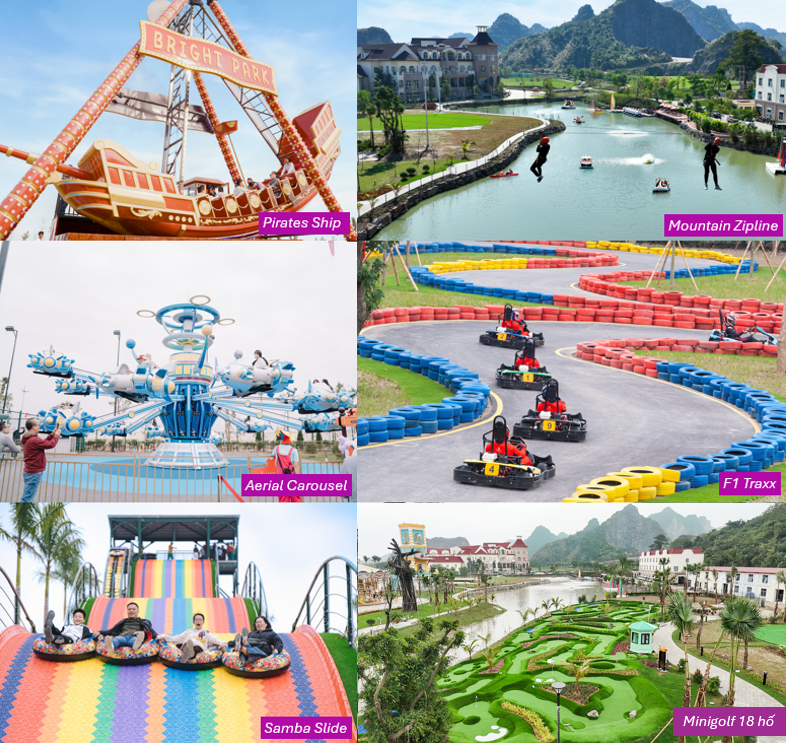 Những trải nghiệm cho mọi lứa tuổi tại BRIGHTPARK là yếu tố hút khách  quanh năm