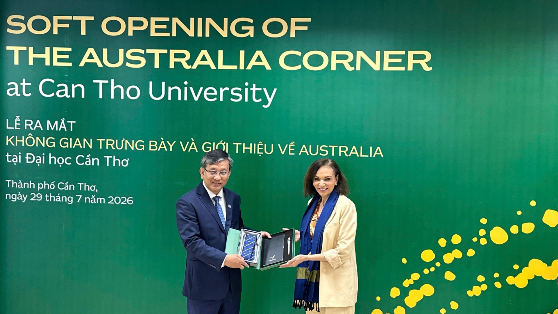 Cần Thơ đưa không gian Úc vào hoạt động, thúc đẩy hợp tác môi trường và đổi mới sáng tạo
