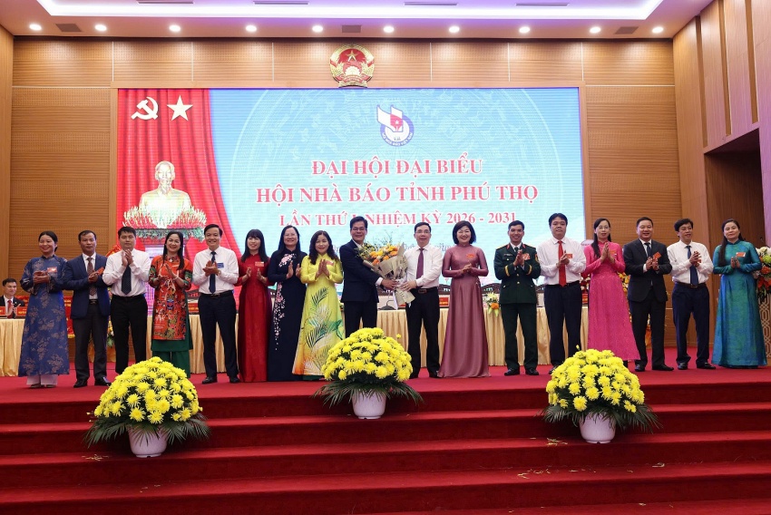 Phú Thọ: Hội Nhà báo tỉnh tổ chức Đại hội đại biểu lần thứ I, nhiệm kỳ 2026 - 2031 Phú Thọ: Hội Nhà báo tỉnh tổ chức Đại hội đại biểu lần thứ I, nhiệm kỳ 2026 - 2031