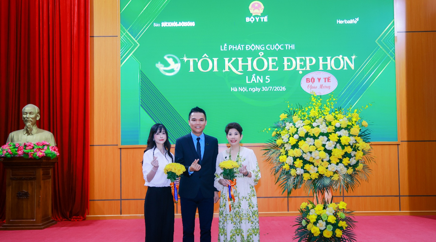 Herbalife Việt Nam đồng hành cùng Báo Sức khỏe và Đời sống tổ chức Cuộc thi “Tôi Khỏe Đẹp Hơn” lần thứ 5 để khuyến khích mọi người trở thành phiên bản Herbalife Việt Nam đồng hành cùng Báo Sức khỏe và Đời sống tổ chức Cuộc thi “Tôi Khỏe Đẹp Hơn” lần thứ 5 để khuyến khích mọi người trở thành phiên bản