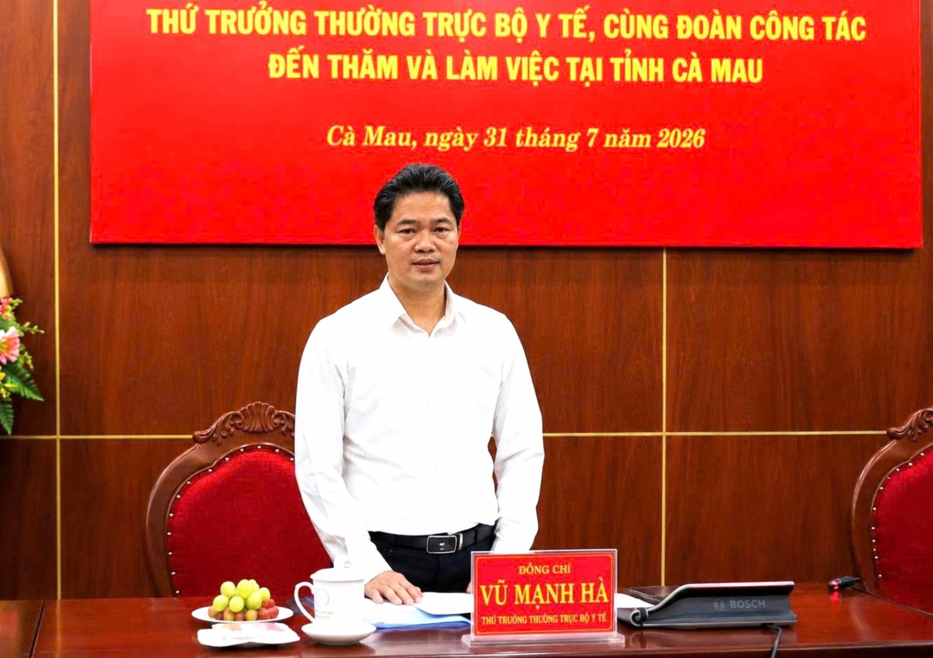 Cà Mau: Kiến nghị Bộ Y tế phát triển 3 bệnh viện theo hướng chuyên sâu khu vực Cà Mau: Kiến nghị Bộ Y tế phát triển 3 bệnh viện theo hướng chuyên sâu khu vực