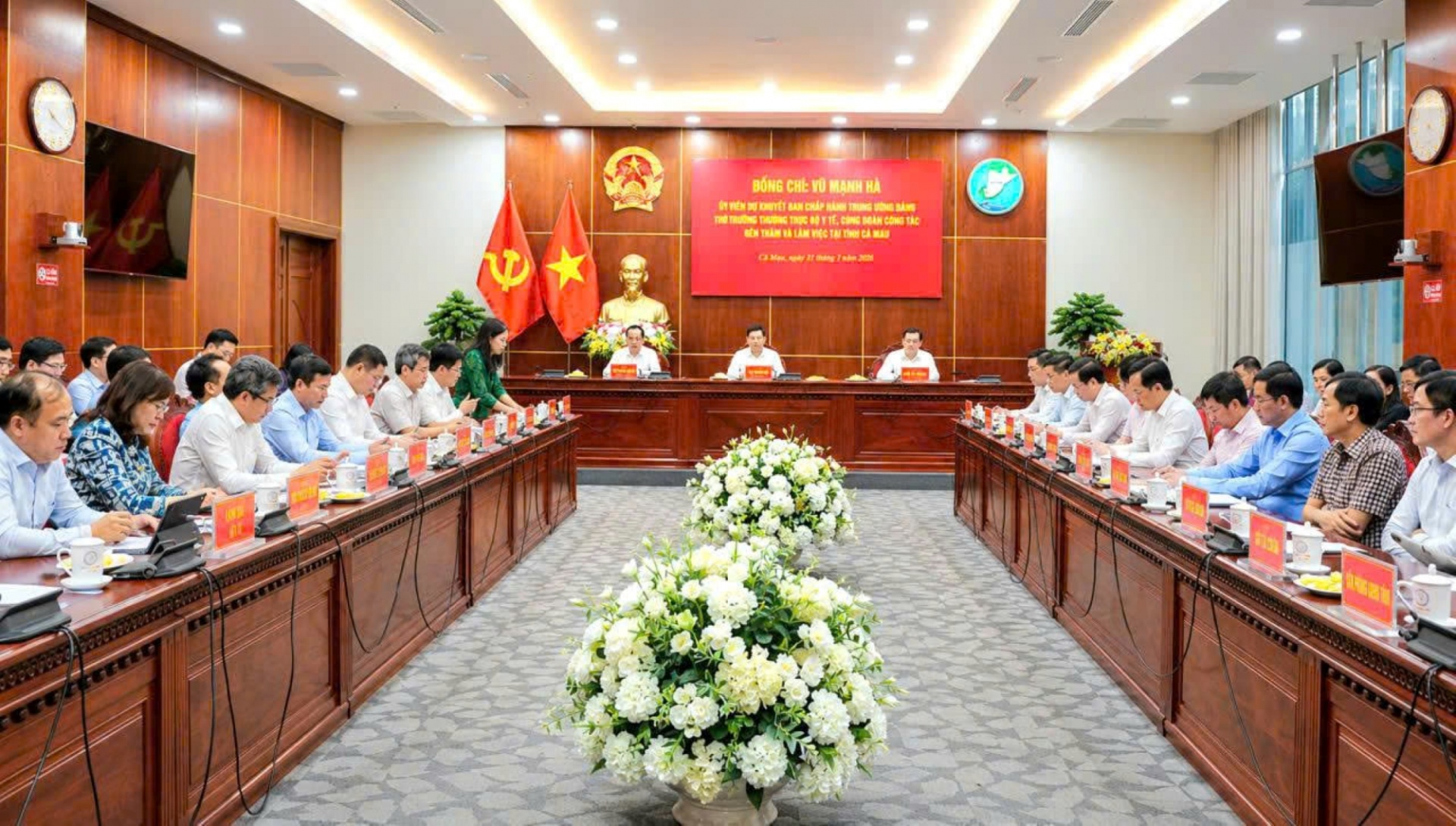 Cà Mau: Kiến nghị Bộ Y tế phát triển 3 bệnh viện theo hướng chuyên sâu khu vực