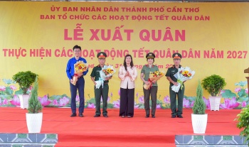 Thành phố Cần Thơ xuất quân thực hiện Tết Quân Dân năm 2027