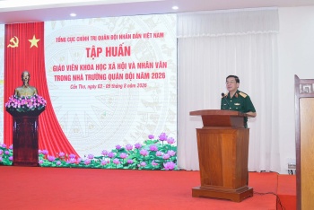 Khai mạc tập huấn giáo viên khoa học xã hội và nhân văn trong nhà trường quân đội năm 2026