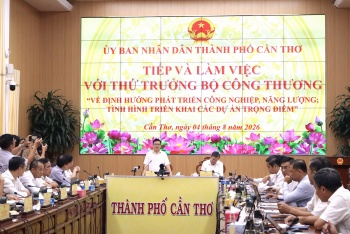 Bộ Công thương làm việc với Cần Thơ về định hướng phát triển công nghiệp, năng lượng
