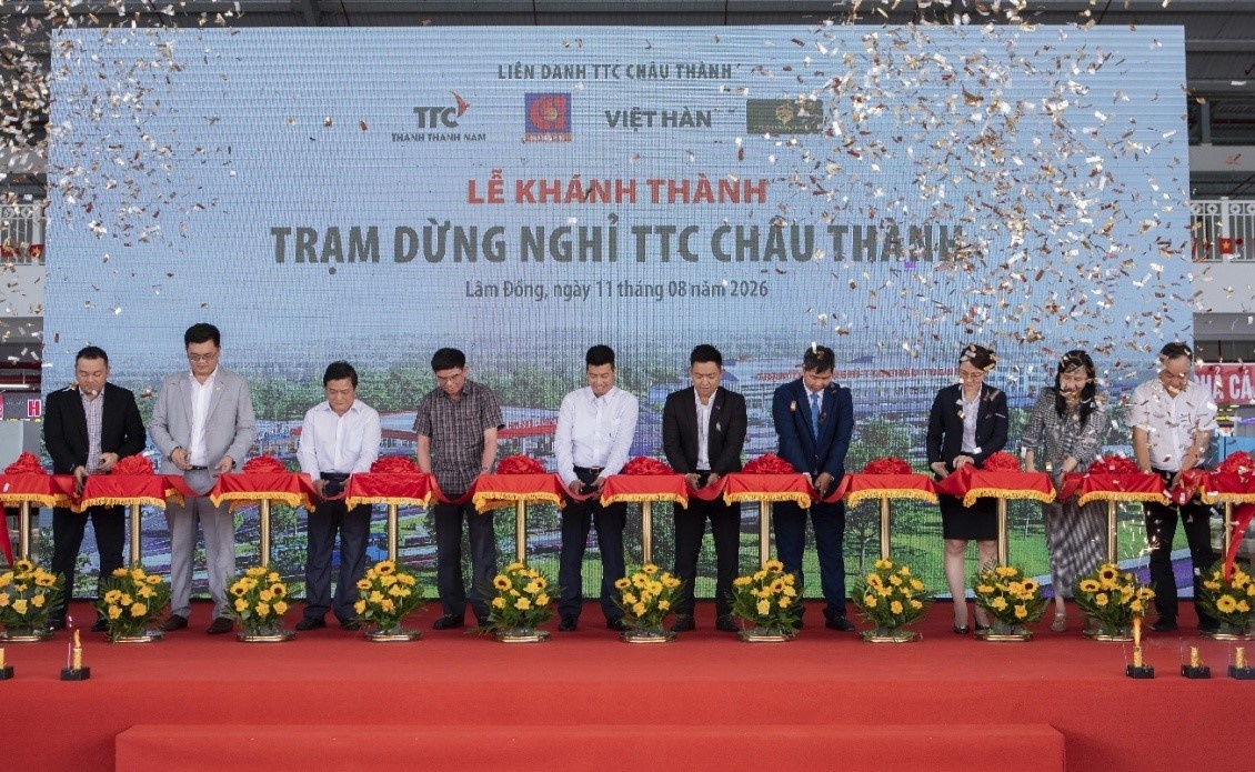 Khánh thành Trạm dừng nghỉ TTC Châu Thành trên tuyến cao tốc Vĩnh Hảo - Phan Thiết